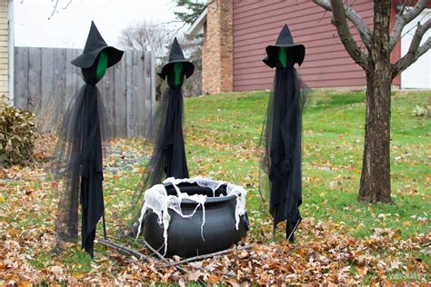 Witches Around A Cauldron Halloween Decoration | The Cake Boutique