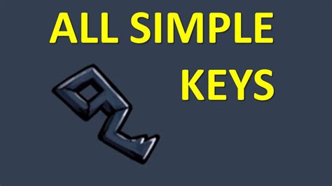 Hollow knight simple key