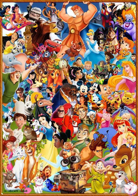 Disney Princess Collage Wallpapers - Wallpaper Cave