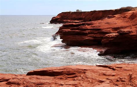 Cliffs of Cavendish PEI by Terrill Welch May 11 2016 IMG_3816