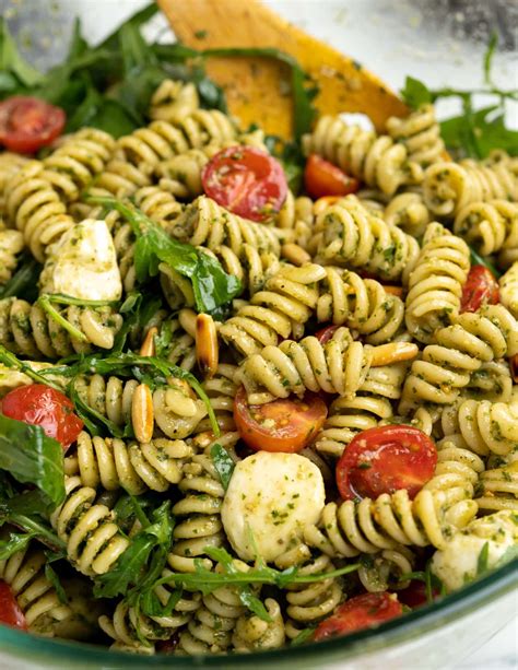 Pesto Pasta Salad - The flavours of kitchen