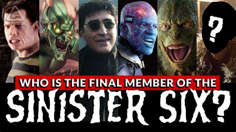 Spider-Man: No Way Home Sinister Six Mystery Villain Theory (Nerdist ...