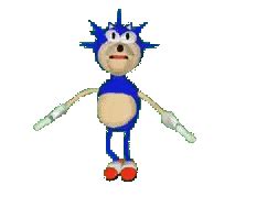 Sanic Dance Sonic Sticker - Sanic dance Sanic Sonic - Descobrir e ...