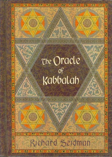 Oracle of Kabbalah: Mystical Teachings of the Hebrew Letters by Richard ...