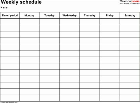 10 Work Roster Template Excel - Excel Templates