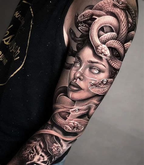 Tattoo Medusa Greek Mythology Drawings - Dengan Santai