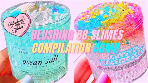 Blushing BB Slime Compilation ASMR! | Satisfying And Relaxing Slime ...