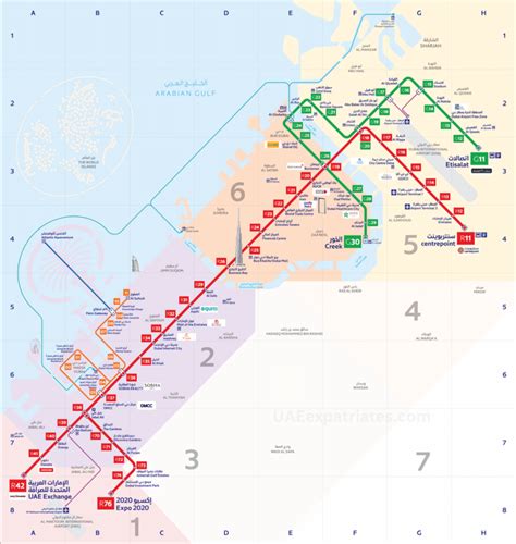 Dubai Metro 2024: Download Your PDF Map Now - UAE Expatriates