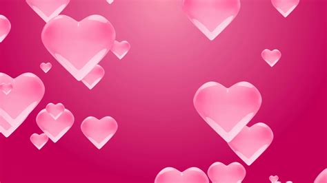 Pink Hearts Background ·① WallpaperTag