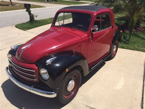 1954 Fiat 500 Topolino Convertible NO RESERVE!!! - Classic Fiat 500 ...