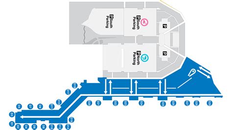 Miami International Airport Map (MIA) - Printable Terminal Maps, Shops ...