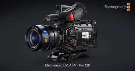 Blackmagic Announces the URSA Mini Pro 12K