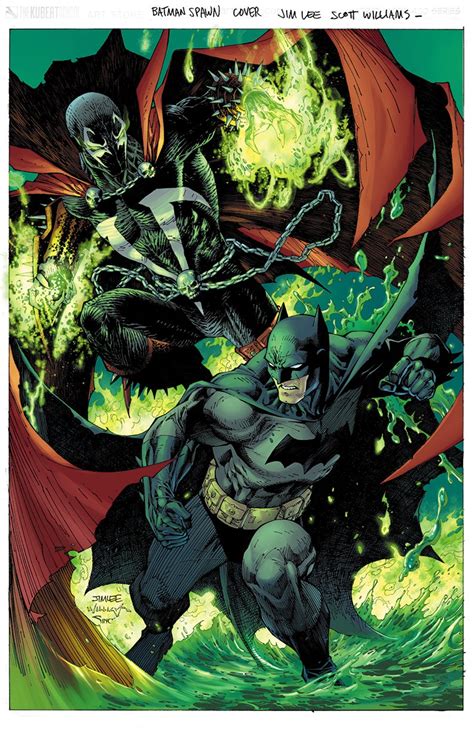 Batman Spawn: DC's Jim Lee Reveals Dynamic Cover Art for the Superhero ...