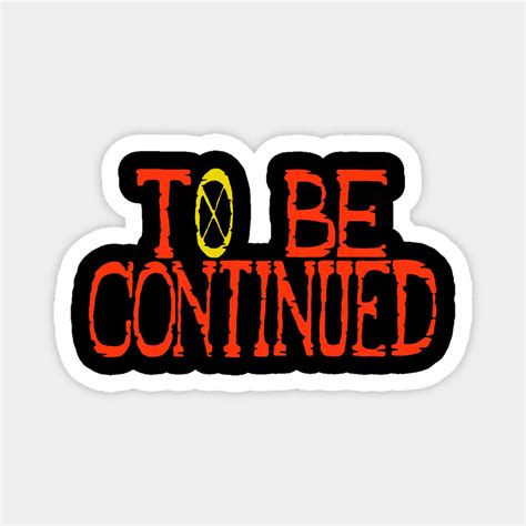 One Piece To Be Continued Magnet | One Piece Anime | Cute stickers, One ...