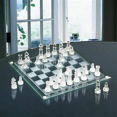 Glass Chess Set