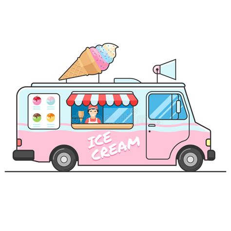 Ice Cream Truck Clipart at GetDrawings.com | Free for personal use Ice ...