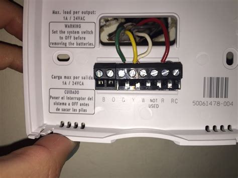 Honeywell Thermostat Wiring Diagram 7 Wire