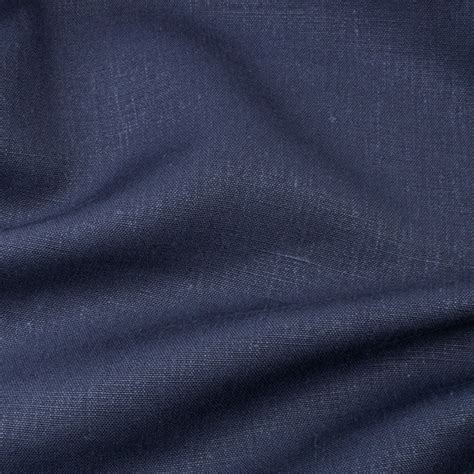 Navy blue canvas of pure hemp | Ecological Textiles