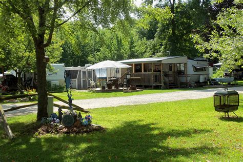 seasonal site at snow lake camping in mi | Snow Lake Kampground