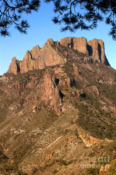 Casa Grande Mountain, Big Bend, Texas Photograph by Gregory G. Dimijian ...