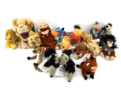 Lot - Lot of 16 Disney The Lion King Plush