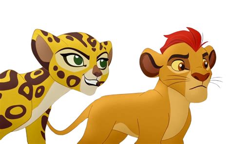 Kion and Fuli by DracoAwesomeness on DeviantArt