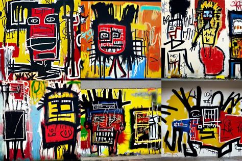 graffiti art by jean-michel basquiat | Stable Diffusion