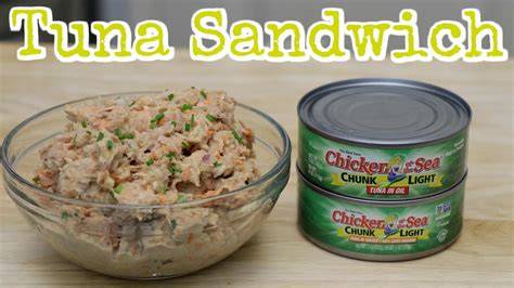 HOW TO MAKE TUNA SANDWICH | EASY CANNED TUNA SANDWICH | HEALTHY TUNA ...