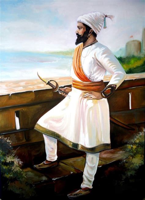 Chhatrapati Shivaji Raje Bhosale - Painting Poster - Framed Prints by ...