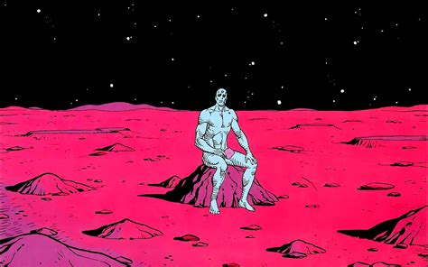 Watchmen Graphic Novel Mars