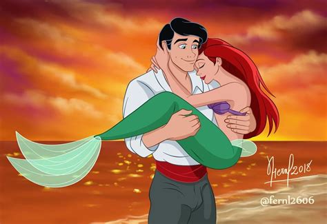 ARIEL AND ERIC VERSION I by https://www.deviantart.com/fernl on ...