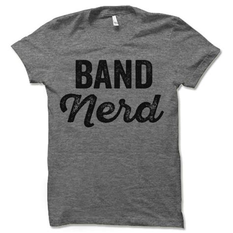 Band Nerd T Shirt Band Member Gift School Band Shirt | Etsy