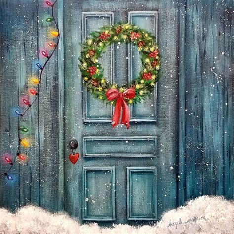 Learn Christmas Painting Like A Pro With Angela Anderson's Tutorials: A ...