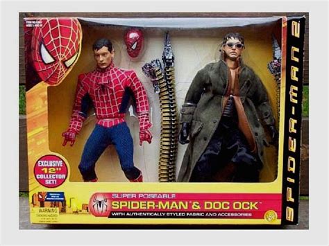 New in factory sealed box Marvel ToyBiz 2004 Spider-Man 2 Movie Super ...