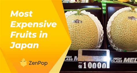 What are the most expensive fruits in Japan?