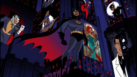 New BATMAN: THE ANIMATED SERIES Prints Evoke Gotham's Art Deco - Nerdist