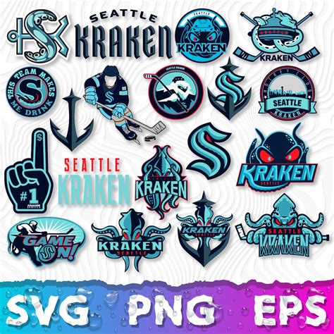 Seattle Kraken Logo SVG, Kraken Logo NHL, Seattle Kraken PNG | Inspire ...