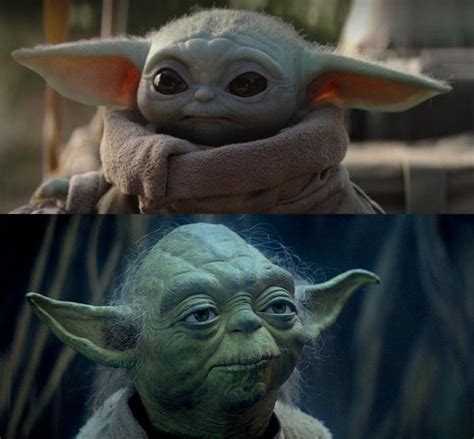 Baby Yoda - Old Yoda Blank Template - Imgflip