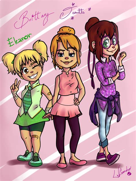 The Chipettes by TheLadyLynx on DeviantArt