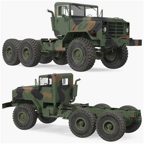 3D M939 Military Truck Green - TurboSquid 1740287