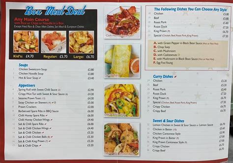 Menu at Wok N’ Go Noodle Bar, East Linton