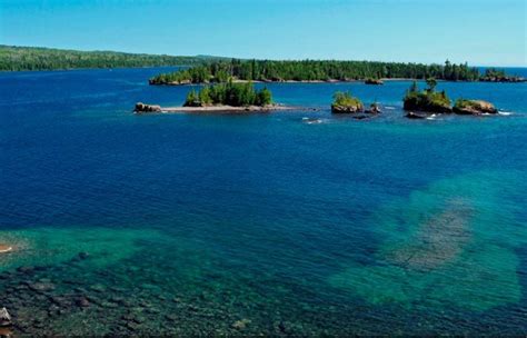 Great Lakes Islands - Lake Michigan and Lake Superior