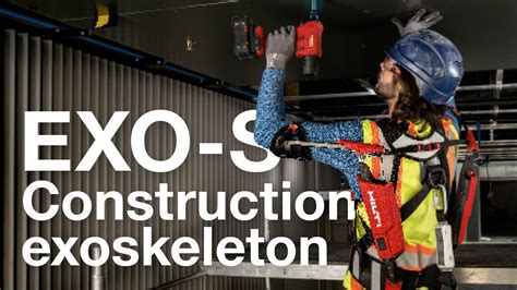 Overhead Tasks Made Easy with Hilti Exoskeleton (EXO S)! - YouTube