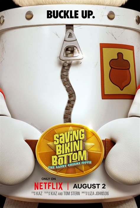 Saving Bikini Bottom: The Sandy Cheeks Movie Movie Poster (#2 of 5 ...