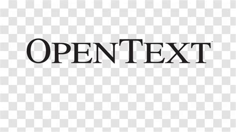 Logo Brand Font Product Angle - Text - Opentext Transparent PNG