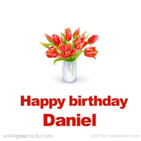 Happy Birthday Daniel Free e-Cards