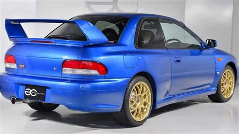 This Barely Driven 1998 Subaru Impreza 22B STi Is A JDM Goldmine