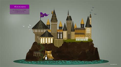 Harry Potter cartoon's props on Behance