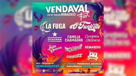 Eventos - Vendaval Fest 2024 - AQUÍ Diario: Noticias de A Mariña ...