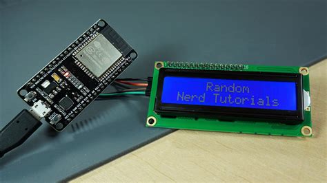 I2C LCD with ESP32 on Arduino IDE - ESP8266 compatible | Random Nerd ...